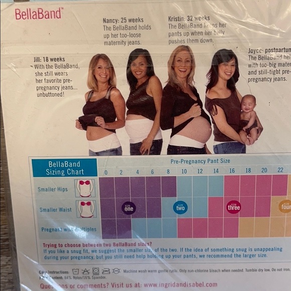 NWT BellaBand by Ingrid & Isabel-belly support - Picture 7 of 16
